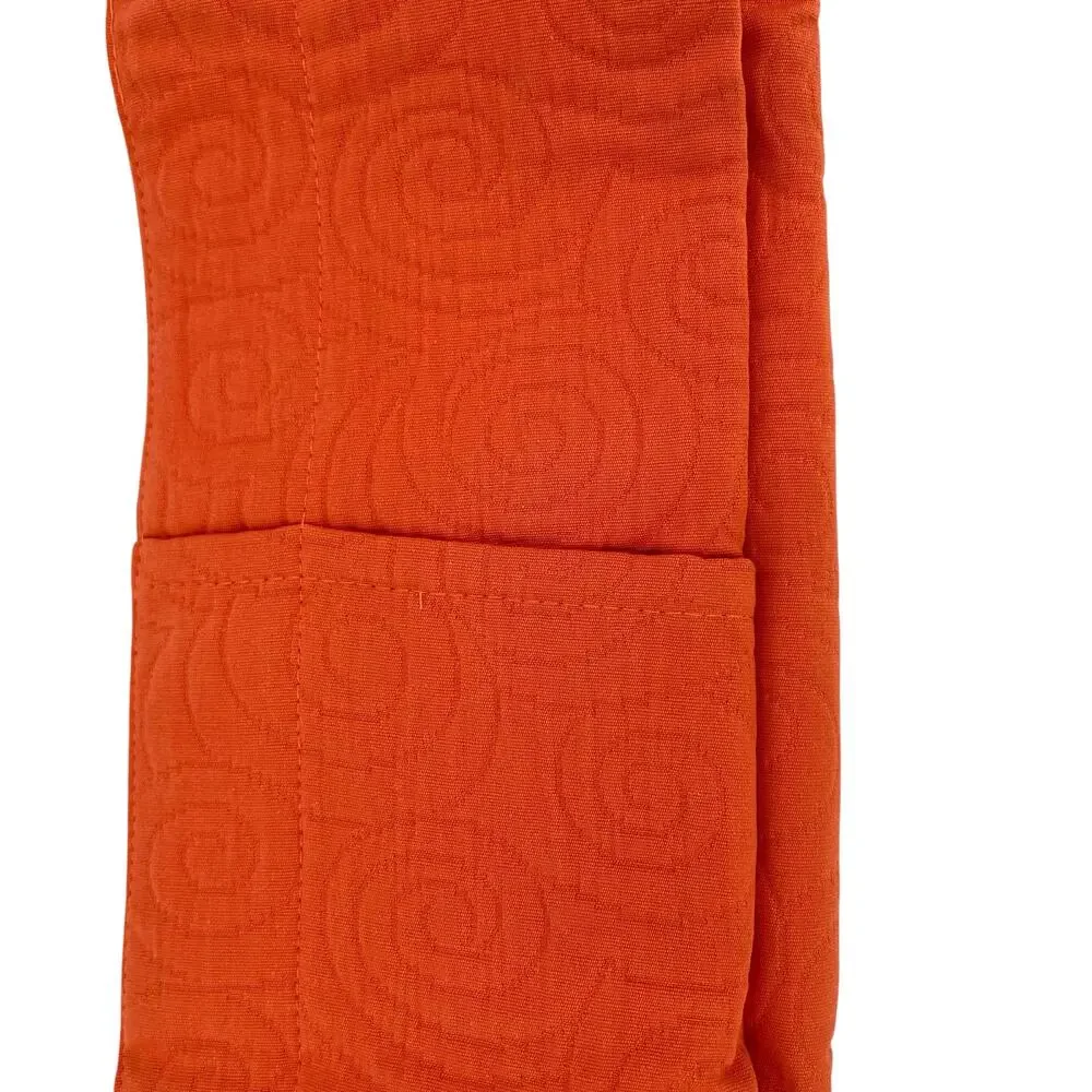 Garnet Hill orange standard pillow case